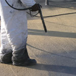 Kansas City protective roof coatings over foam